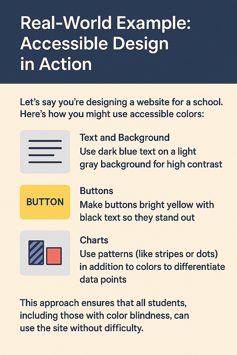 accessible design for school websites