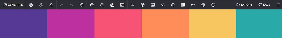 colorik tool bar