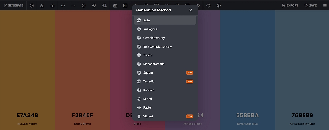 generation method