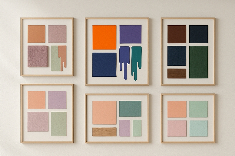 interior design mood board collection