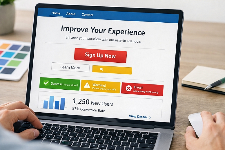optimizing ux design with color