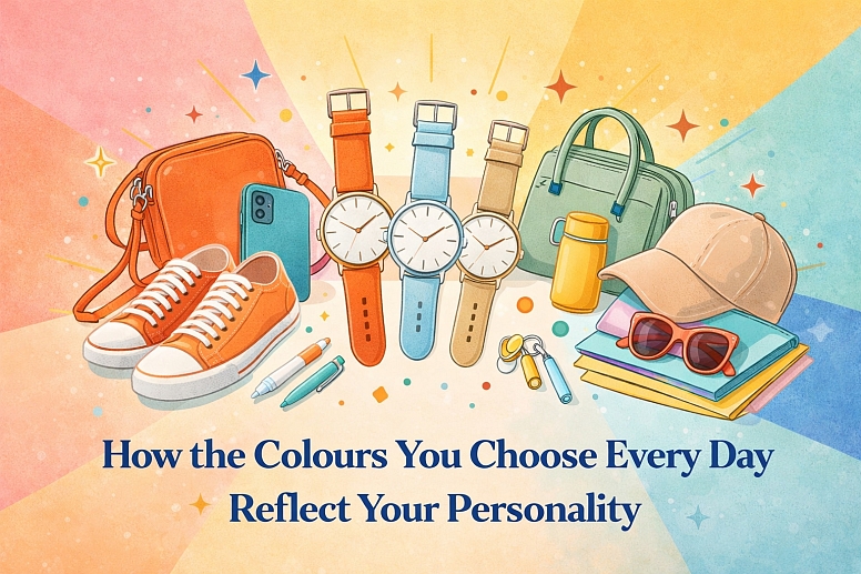 How The Colours You Choose Every Day Reflect Your Personality