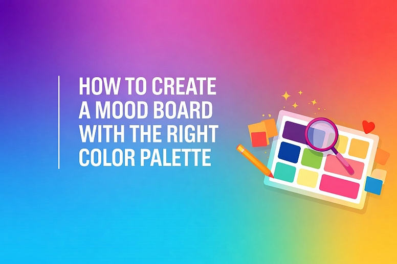 How To Create A Mood Board With The Right Color Palette How To Create A Mood Board With The Right Color Palette