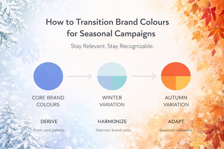 How To Transition Your Brand Colours For Seasonal Campaigns How To Transition Your Brand Colours For Seasonal Campaigns
