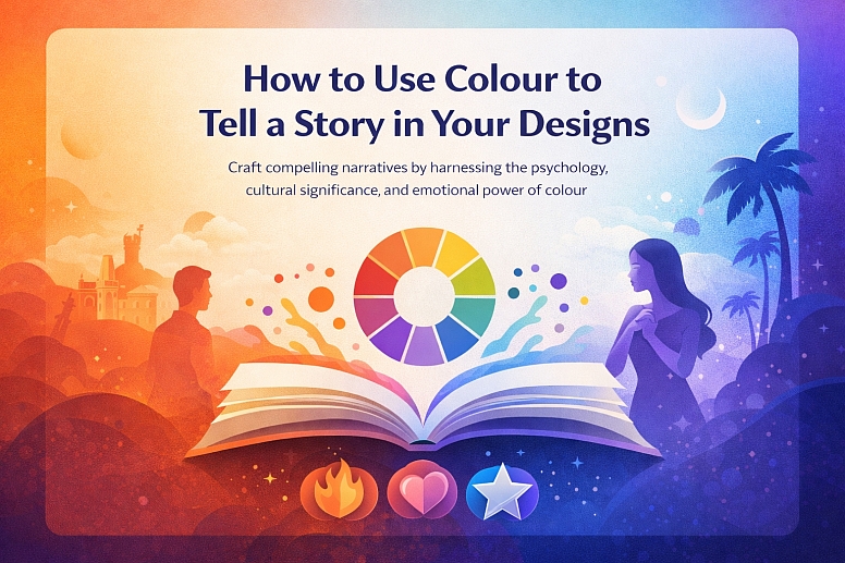 How To Use Colour To Tell A Story In Your Designs