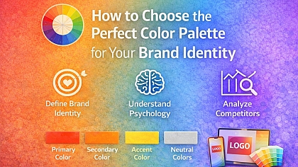 How to Choose the Perfect Color Palette for Your Brand Identity