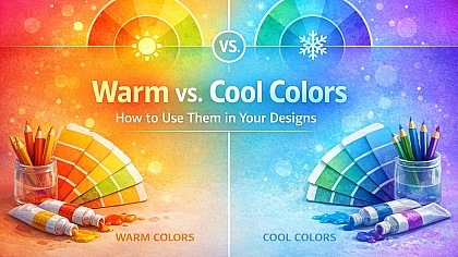 Warm vs. Cool Colors: How to Use Them in Your Designs