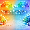 Warm vs. Cool Colors: How to Use Them in Your Designs