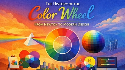 The History of the Color Wheel: From Newton to Modern Design