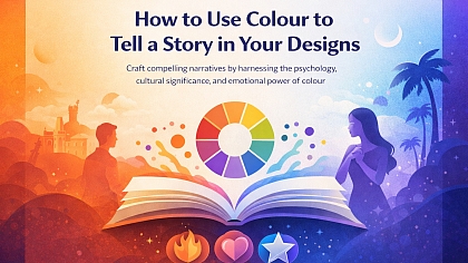 How to Use Colour to Tell a Story in Your Designs
