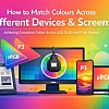 How to Match Colours Across Different Devices & Screens