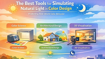 The Best Tools for Simulating Natural Light in Color Design