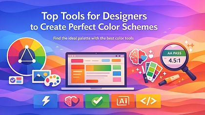 Top 5 Tools for Designers to Create Perfect Colour Scheme