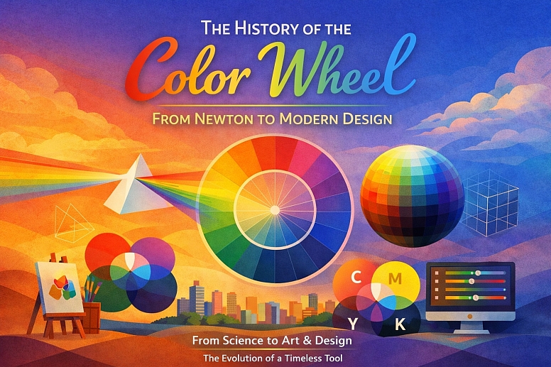 The History Of The Color Wheel From Newton To Modern Design