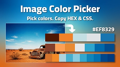 Pick Colors From Image – Free Online Color Palette Extractor